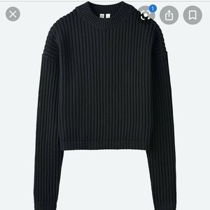 Uniqlo U collection cropped sweater